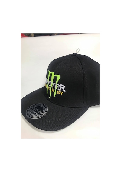 Monster Snapback Hiphop Rap Cap Şapka Siyah
