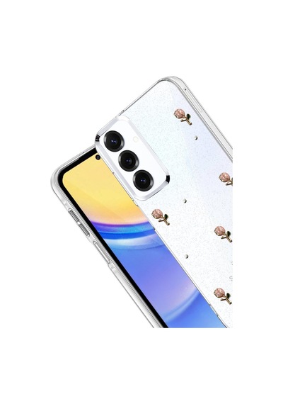 Samsung Uyumlu Galaxy A16 5g Uyumlu Fiyonk Desenli Kapak - Desen 6 Renkli
