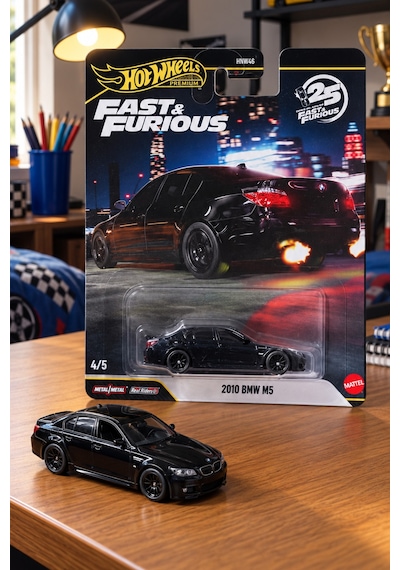 Hot Wheels 2010 Bmw M5 Fast & Furious Premium Oyuncak Araba Çok Renkli