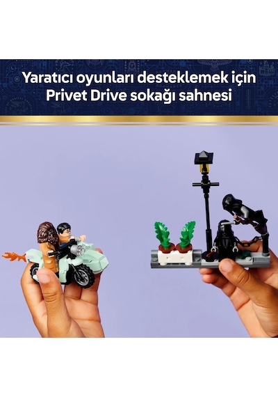 LEGO® Harry Potter™ Hagrid™ ve Harry’nin Privet Drive Kaçışı 76459 - 8 Yaş Üzeri Çocuklar için Yaratıcı Oyuncak Yapım Seti (124 P)