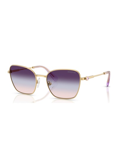 Swarovskı 7029 4036u7 55-19 Unisex Güneş Gözlüğü Altın