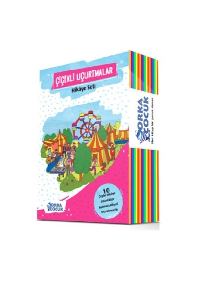 Orka Çocuk Çiçekli Uçurtmalar Hikaye Seti 10 Kitap 2. ve 3. Sınıf