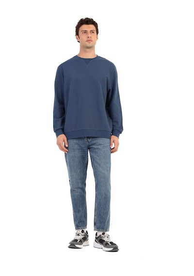 Kinetix Sweatshirt Erkek İndigo Ml 16unown Ess-508 000000000102705428 Mavi