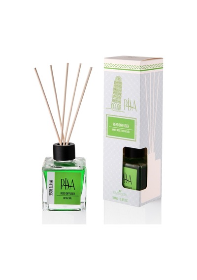 Pisa Beyaz Gül Bambu Çubuklu Oda Kokusu 100 ML