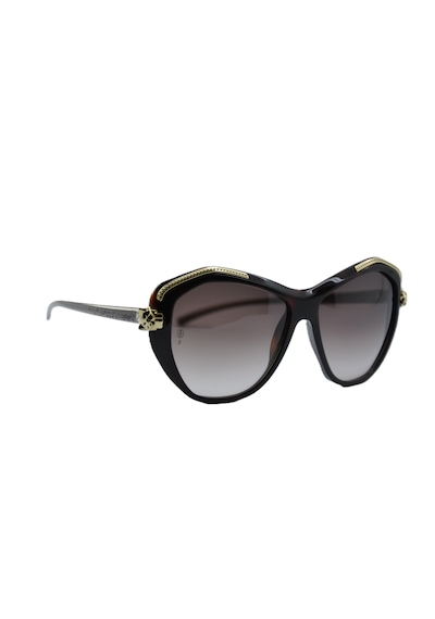 Cartier Panthere Dark Brown Cat Eye Polarize Kahverengi Kadın Güneş Gözlüğü T8201076 Kahverengi - Siyah Cartier Panthere Dark Brown Cat Eye Polarize Kahverengi Kadın Güneş Gözlüğü T8201076 Kahverengi - Siyah
