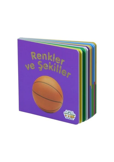 Renkler ve Şekiller - Mini Karton  Kitaplar