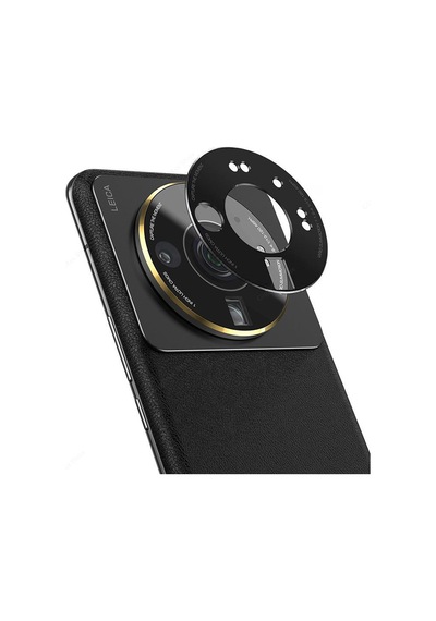 Xiaomi 12S Ultra Kamera Lens Halkası Kapalı Tasarım Siyah