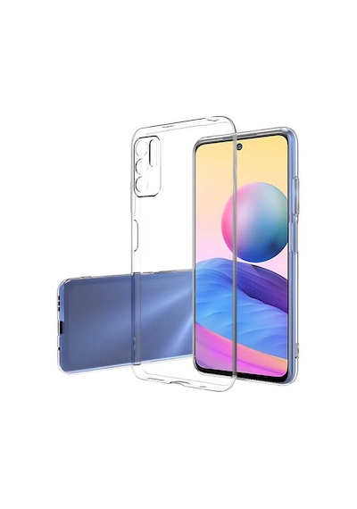 Xiaomi Poco M3 Pro Kılıf Zore Süper Silikon Kapak Renksiz