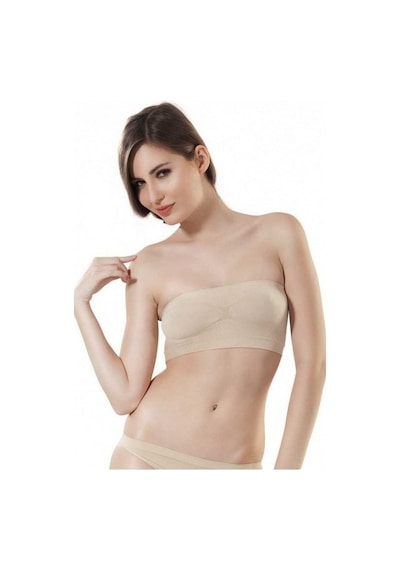 Miss Fit 1401 Dikişsiz Straples Büstiyer