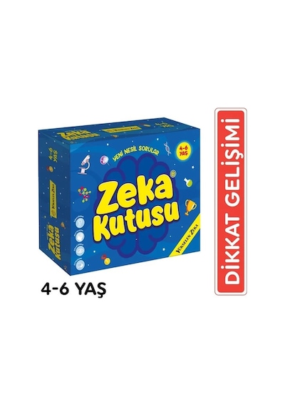 4-6 Yaş Zeka Kutusu – Konuşmayı Ve Dikkati Geliştiren Oyuncak