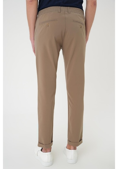 Efor Comfort Fit Beli Lastikli Yan Cep Vizon Jogger Pantolon P 1150 Vizon