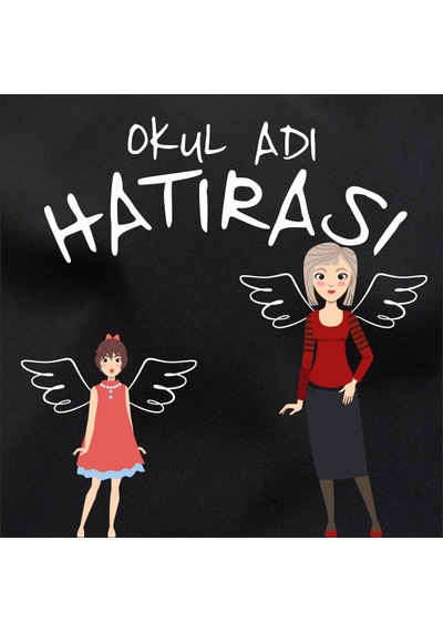 Okul Hatırası Kumaş Pankart 150x250 Cm Tek Ebat
