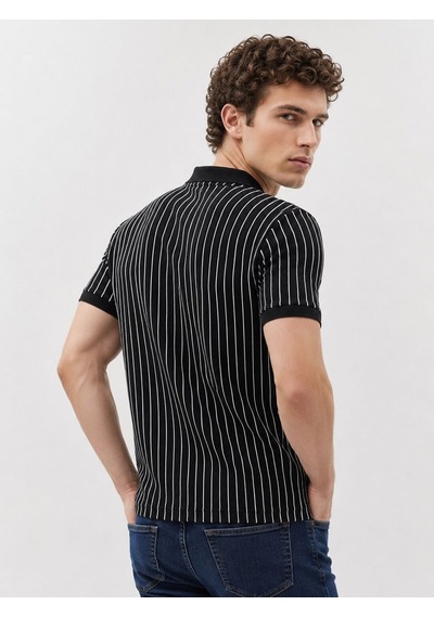 LOFT Regular Fit Erkek Polo K.kol Lf2042294 Q1.v1 Siyah