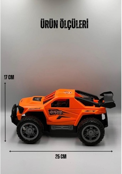 Uzaktan Kumandalı Araba Pick Up Model Şarjlı Işıklı Full Fonksiyon Yan Paneli Işıklı Rc Araç Canavar