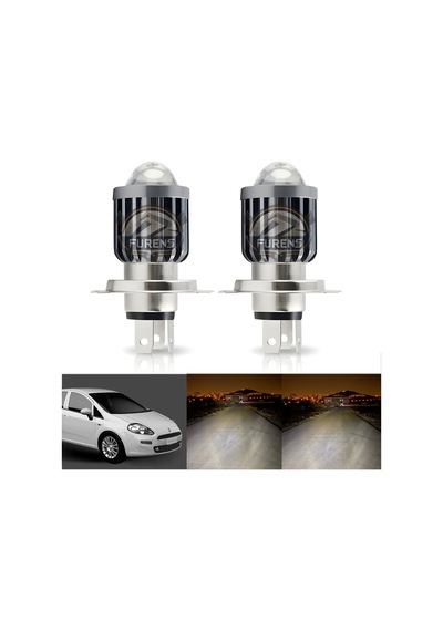 Fıat Grande Putno Uyumlu Mercek Led Xenon Uzun Kısa Tek Renk Beyaz Şimşek Etkili Ampul