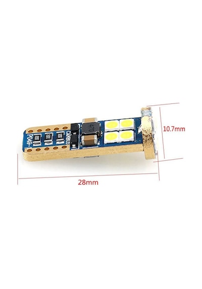 Fardoktoru T10 Dipsiz Led Park Ampulü 12Smd Kırmızı Fx1030