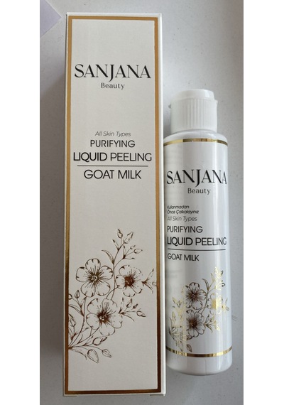 Sanjana Beauty Keçi Sütlü Arındırıcı Sıvı Peeling 250 ML