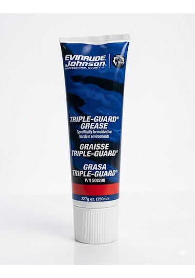 Brp Evinrude Johnson Gress 8 Oz Su Tutmaz Suya Dayanıklı Tekne Gres Yağı Triple-guard Marine Grease
