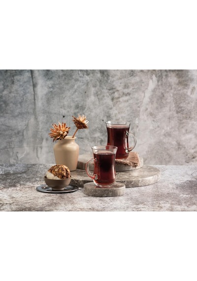 Paşabahçe Keyif Çay Bardağı, Sade, 175 Ml, 3 Parça Çok Renkli