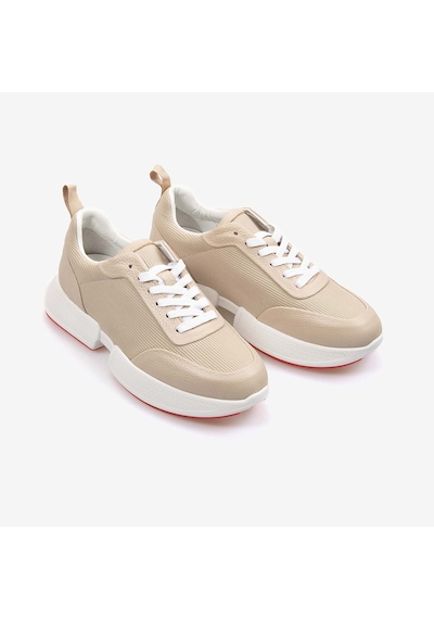 Mocassini Erkek Spor & Sneaker Ayakkabı 10215 Bej