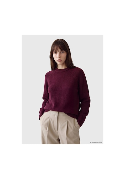 LC Waikiki Alıta Cıty Farkıyla Lcw Modest Bordo Triko Düz Oversize Kadın Tunik Bordo - 931178723 Bordo LC Waikiki Alıta Cıty Farkıyla Lcw Modest Bordo Triko Düz Oversize Kadın Tunik Bordo - 931178723 Bordo
