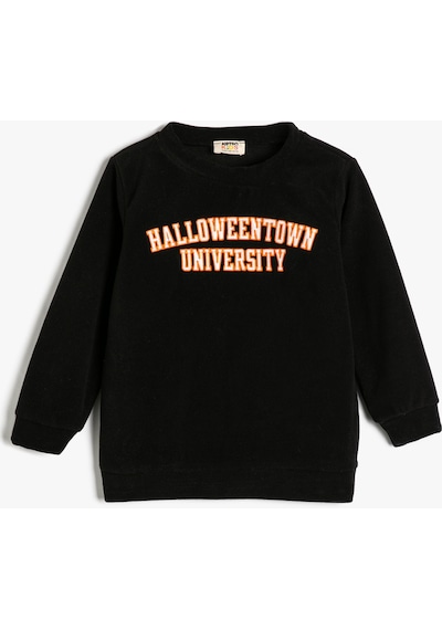 Koton Sweatshirt Cadılar Bayramı Temalı İşlemeli Uzun Kollu Bisiklet Yaka Şardonlu Siyah 4wkb10637tk 4WKB10637TK999 Siyah Koton Sweatshirt Cadılar Bayramı Temalı İşlemeli Uzun Kollu Bisiklet Yaka Şardonlu Siyah 4wkb10637tk 4WKB10637TK999 Siyah