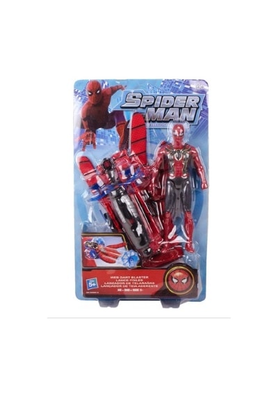Spiderman Örümcek Adam Oyuncak ve Ok Atan Eldiven Set