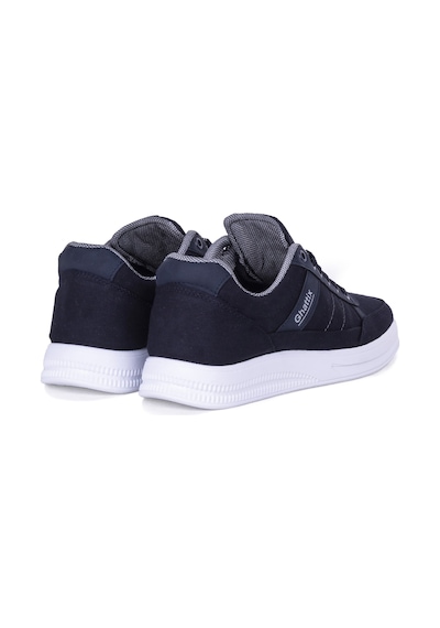 Ghattix Erkek Keten Sneaker Yazlık Mevsimlik Ayakkabı Lacivert
