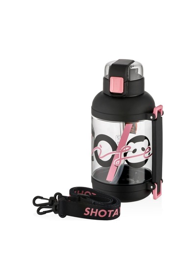 Shotay Life Su Matarası Tritan Siyah 1500ml