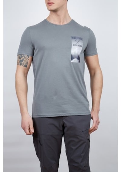 Alpinist Lex Erkek T-Shirt Koyu Gri (543863353)