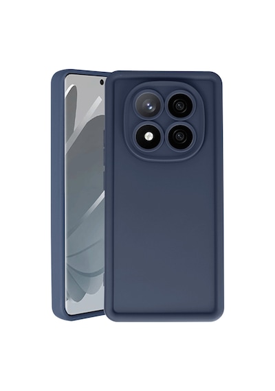 Note 14 Pro 4g Kılıf Viera Silikon - Lacivert