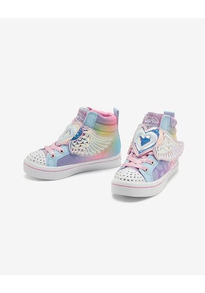 Skechers Twi-lites 2.0 - Flying Love Büyük Kız Çocuk Mavi Işıklı Spor Ayakkabı 314393l Lbmt Mavi