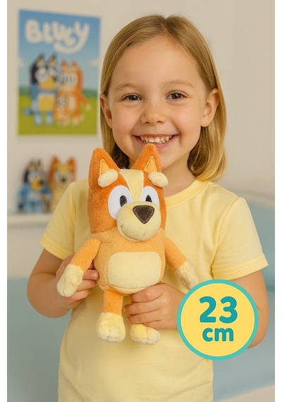 Blueyplus Jack Sevimli Köpek Dostu Yumuşak Peluş Oyuncak Çocuklar İçin Eğlenceli Ve Tatlı Arkadaş 20 Cm Çok Renkli