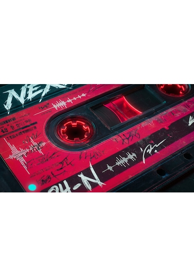 Oryn Cassette / Edition 90x40cm Gaming Mousepad - 3mm Kalınlık Kırmızı