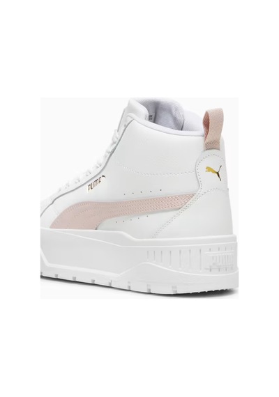 Puma Karmen Iı Mid Animal Fever Deri Kadın Beyaz Sneaker 39745905 Beyaz