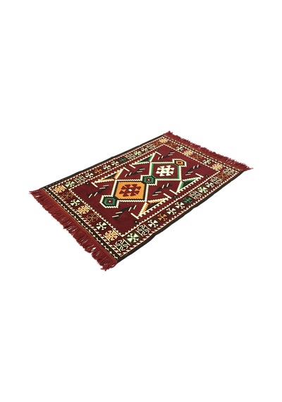 Shark Anadolu Kilim Bordo Renkli