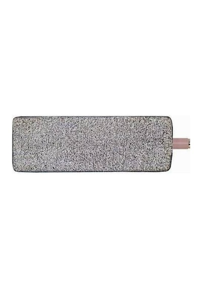Spin Mop Mikrofiber Tablet Mop Yedek Bezi Gri 12 x 33 CM