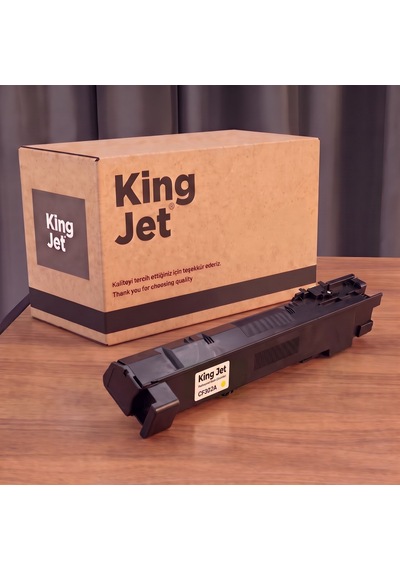 Kingjet Hp Uyumlu  Cf302a 827a Sarı Standart Kapasiteli Tekli Çipli Uyumlu  Toner
