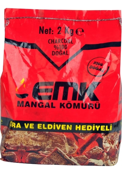 Emk Mangal Kömürü 2 Kg X 4 Adet