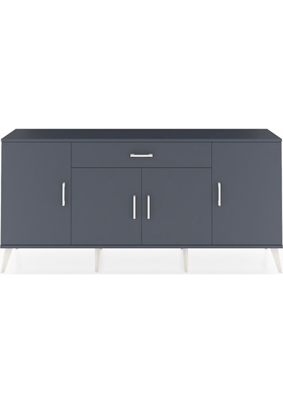 Arges Konsol 3 Raflı Tek Çekmeceli 4 Kapaklı 176x30x83 Antrasit-antrasit/antrasit Antrasit/antrasit Arges Konsol 3 Raflı Tek Çekmeceli 4 Kapaklı 176x30x83 Antrasit-antrasit/antrasit Antrasit/antrasit