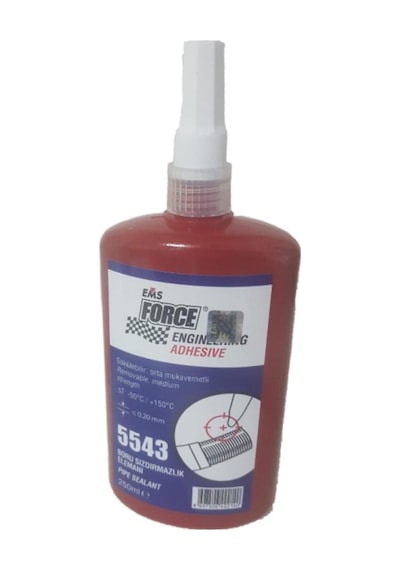 Ems Force 5543 Sıvı Conta 250 Ml - Dişli Boru Sızdırmazlık Conta