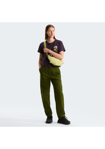 The North Face Flora Embroidered Regular Graphic Kadın Tişört C-the0a8g9qg5og5o Mor