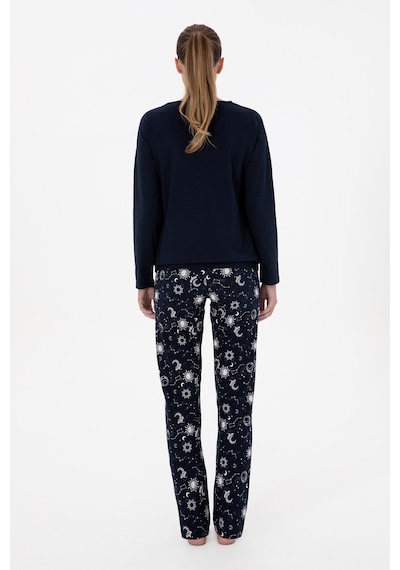 U.s. Polo Assn. Kadın Lacivert Pijama Takım 50318920-vr033 Lacivert