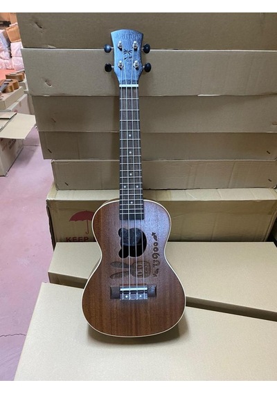Karma Markalardan Üst Soprano Masif Maun Ağacı Ukulele