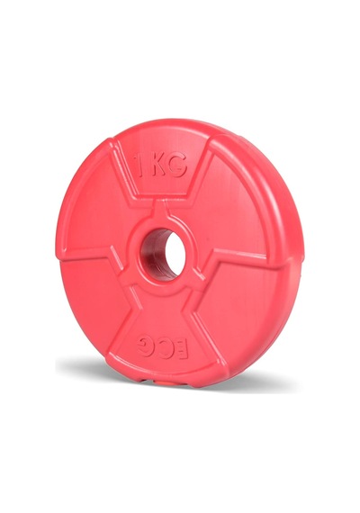 Spor 21 Kg Dambıl Seti Kırmızı Siyah