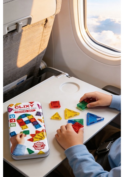 Mini Manyetik Bloklar 64 Parça Travel Set