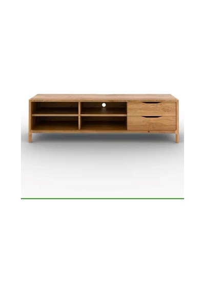 Nordic Style Ahşap Tv Ünitesi Minimal Ve Şık Tasarım Natural