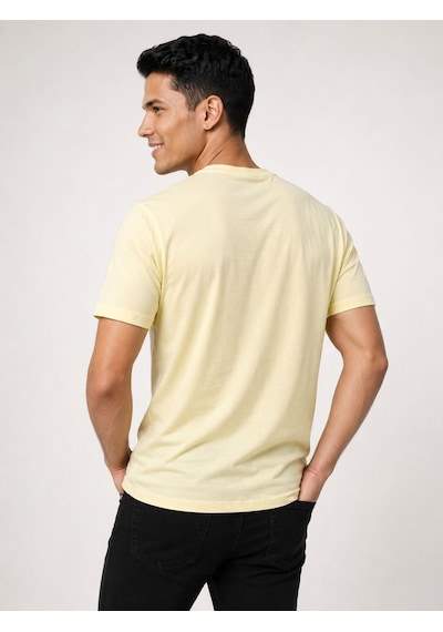LOFT Regular Fit Erkek Tshirt K.kol Lf2042951 Q1.v1 Sarı
