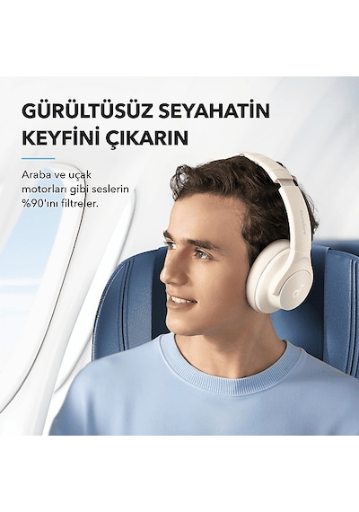 Soundcore Life Q20i Kablosuz Hibrit Nc Bluetooth Kulak Üstü Kulaklık