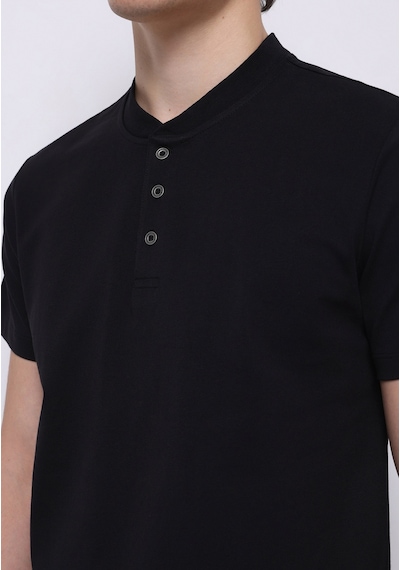 Colin's Colins Regular Fit Yuvarlak Yaka Düz Erkek Siyah Kısa Kol Tişört Cl1077189 Q1.v1 Blk SIYAH